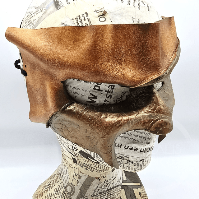 Steampunk Mask: Bronze Clockwork 
