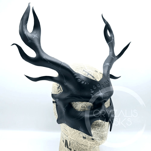 UV Lunar Stag mask  