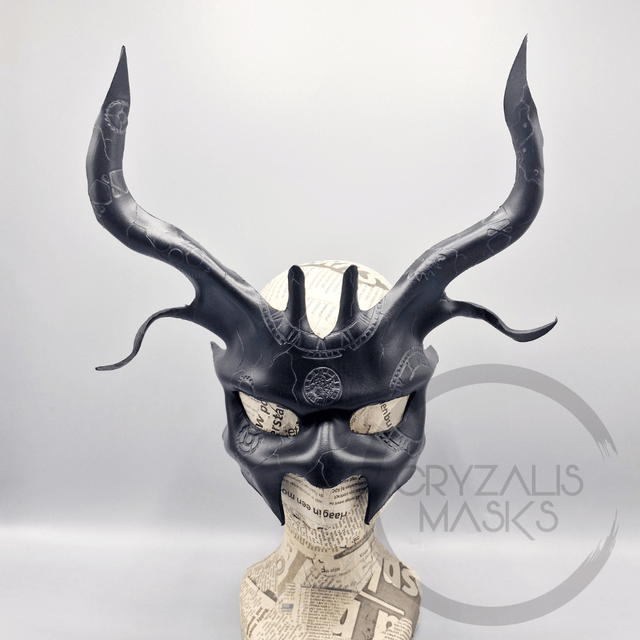 Black Deer mask with UV
