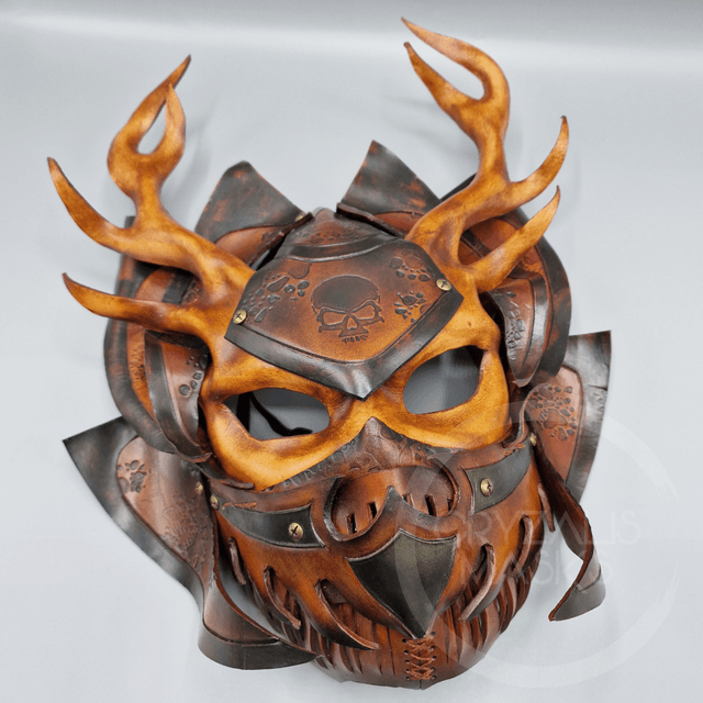 Limited Edition Leather Stag Mask