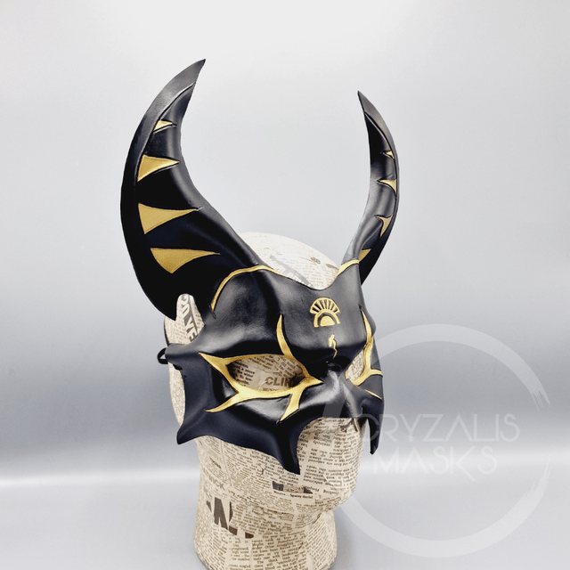 Anubis Leather Mask