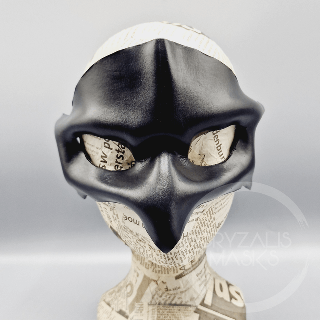 Leather Crow Mask