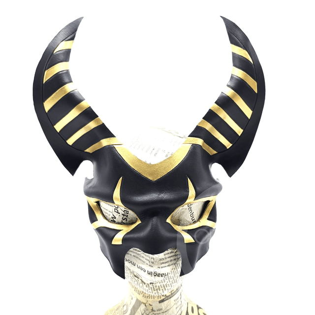 Anubis mask: Black gold