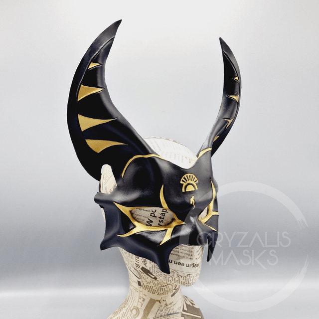 Anubis Leather Mask