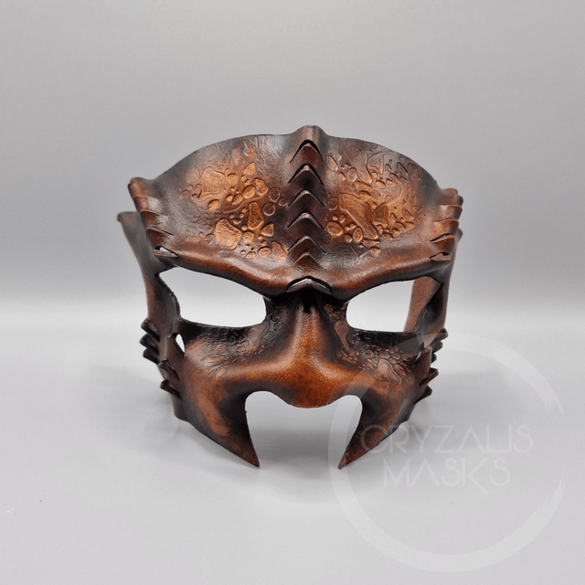 Leather Reptile mask  