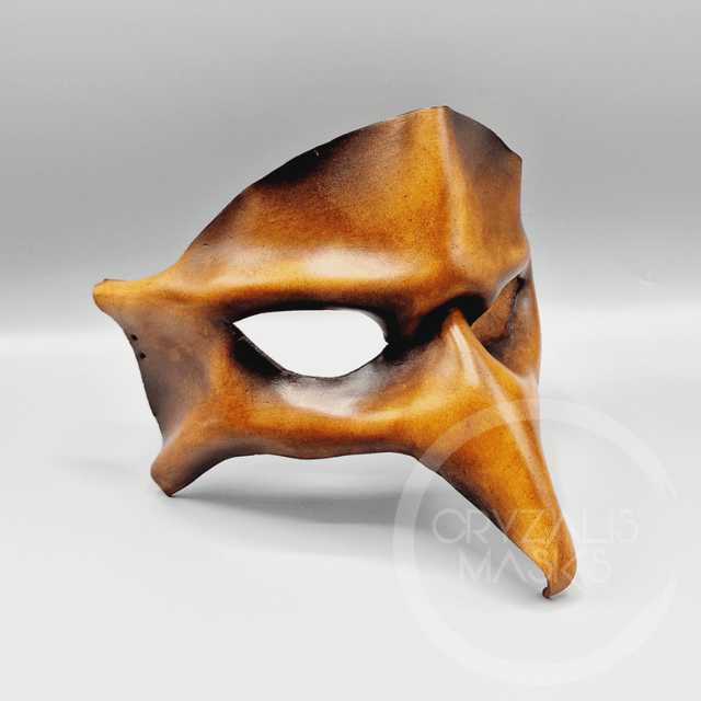 Leather Bird Mask