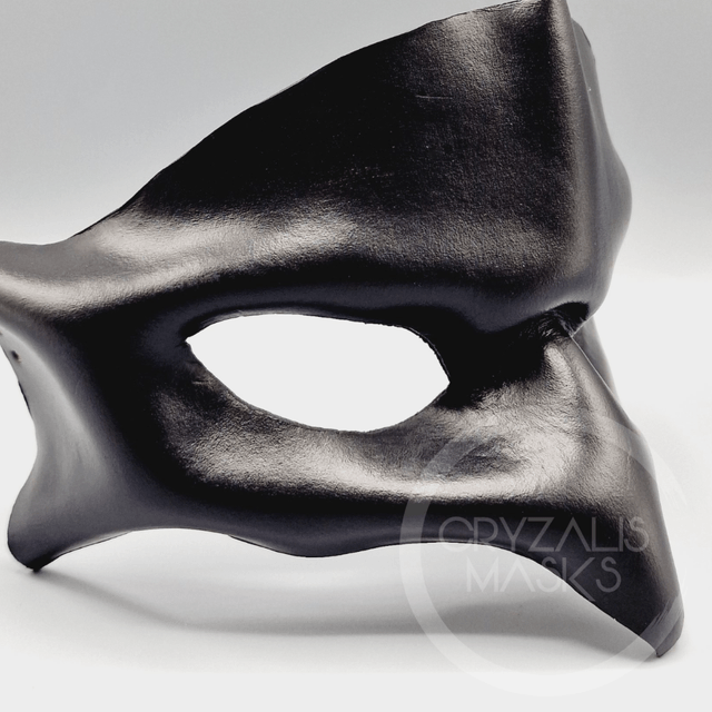 Leather Crow Mask