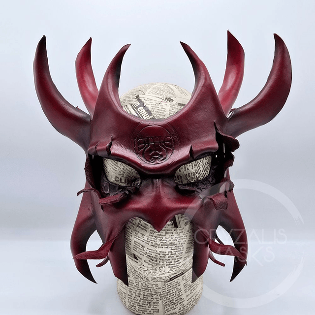 Leather Demon Mask Duke Zepar