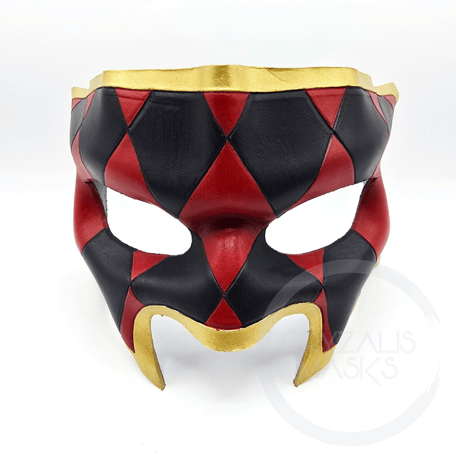 Harlequin Masquerade mask  