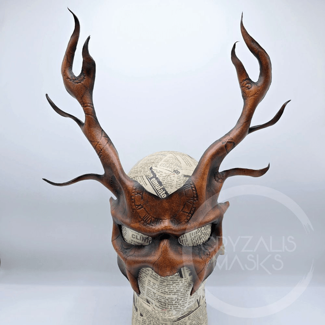 Steampunk Stag mask 