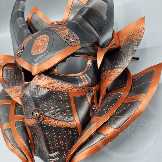 Signed Anubis Mask