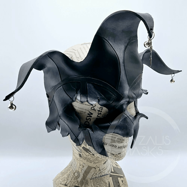 Distressed Harlequin mask  