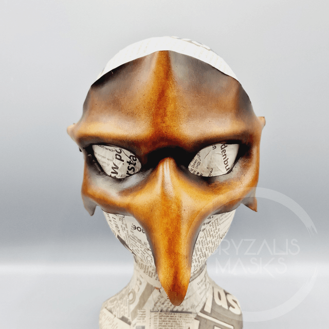 Leather Bird Mask