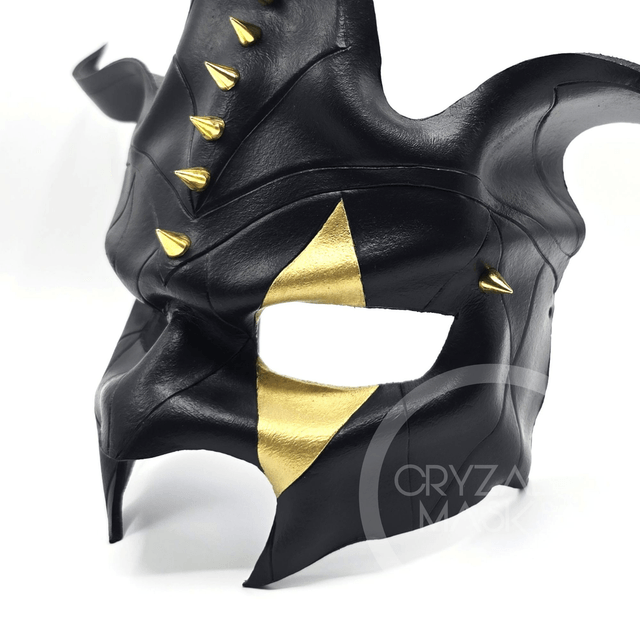 Jester with Gold Spiked coned Rivets