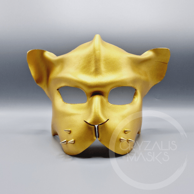 Gold Panther Mask