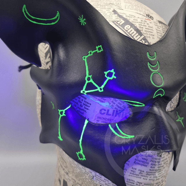 UV Lunar Anubis mask