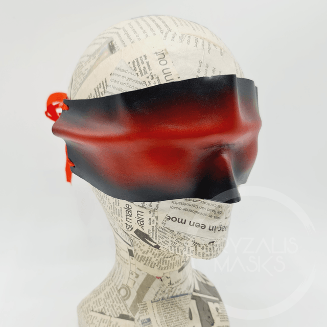 Leather blindfold mask