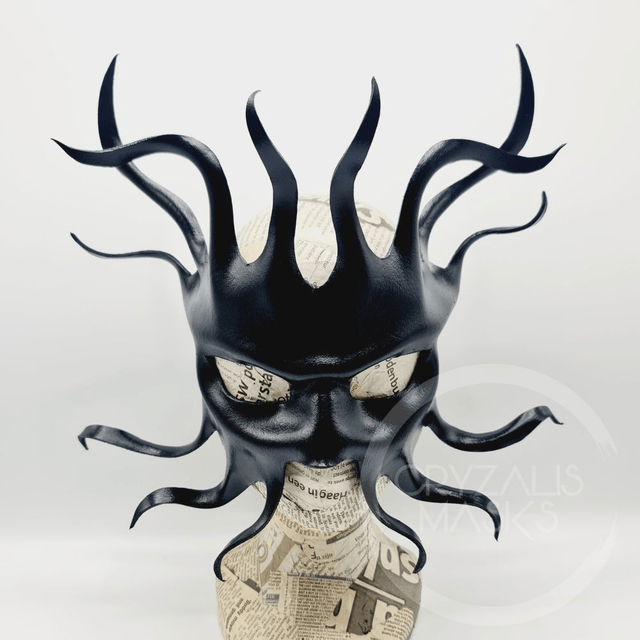Black Cthulhu mask  