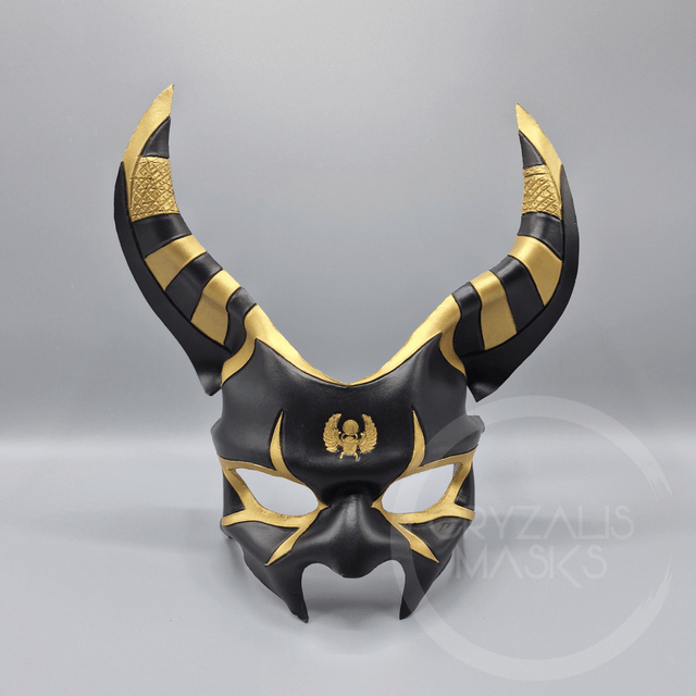 Anubis leather mask 