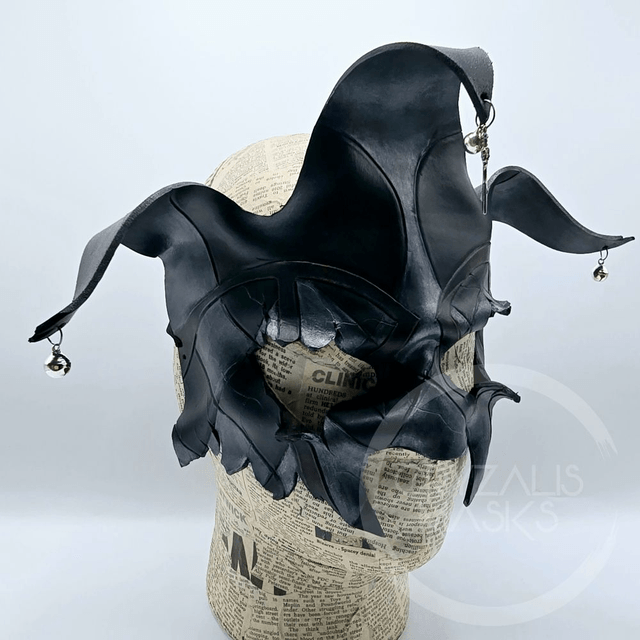 Distressed Harlequin mask  