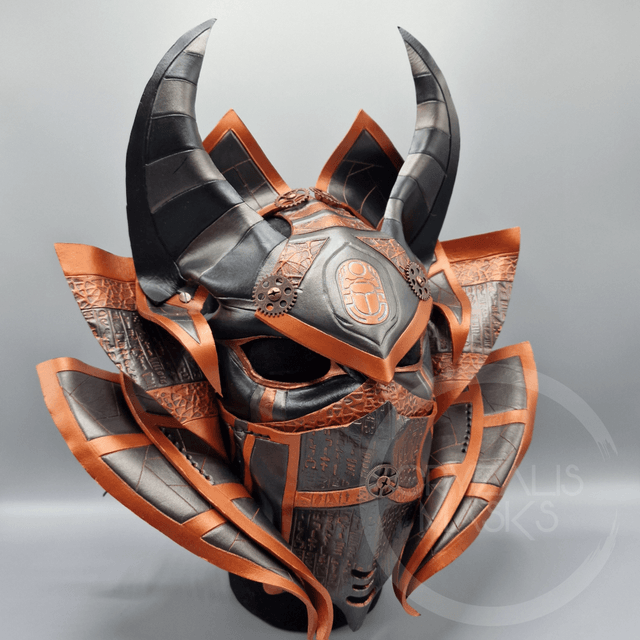 Signed Anubis Mask