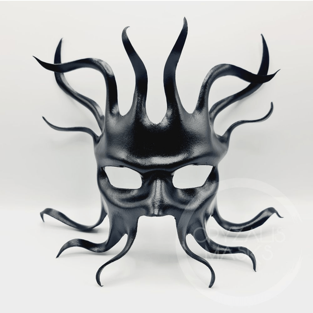 Black Cthulhu mask  