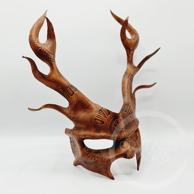 Steampunk deer mask