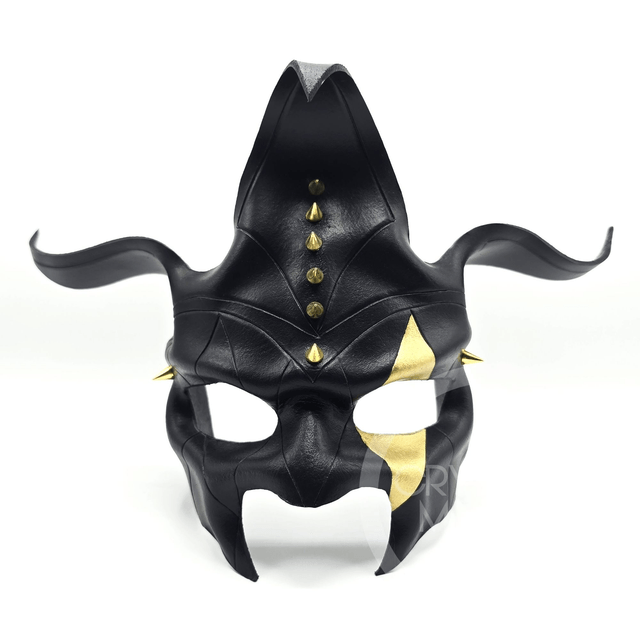 Jester with Gold Spiked coned Rivets