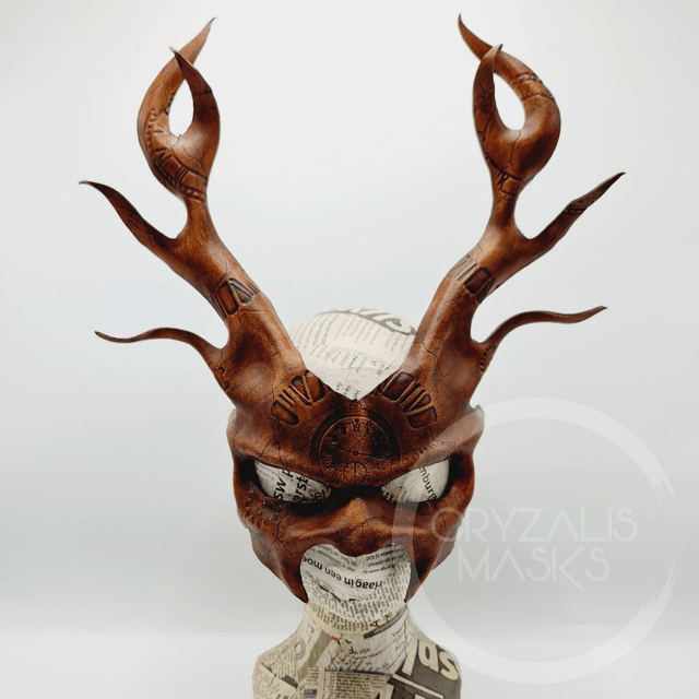 Steampunk deer mask