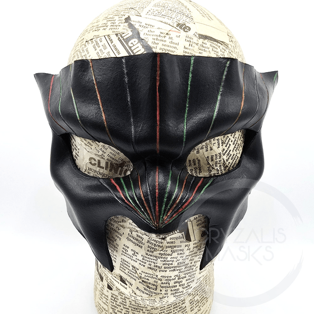 Black Multi coloured UV Mask