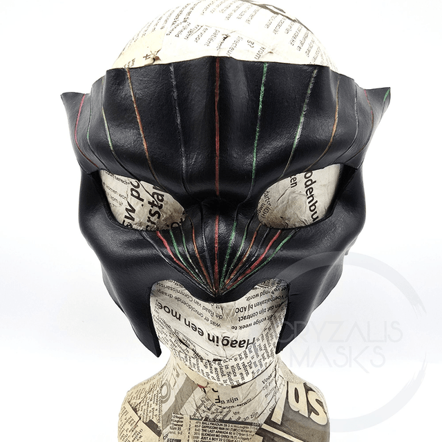 Black Multi coloured UV Mask