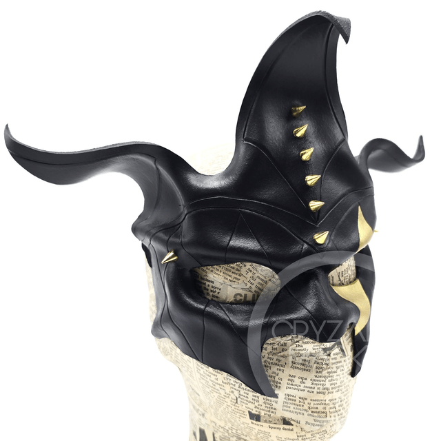 Jester with Gold Spiked coned Rivets