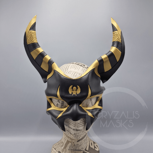 Anubis leather mask 