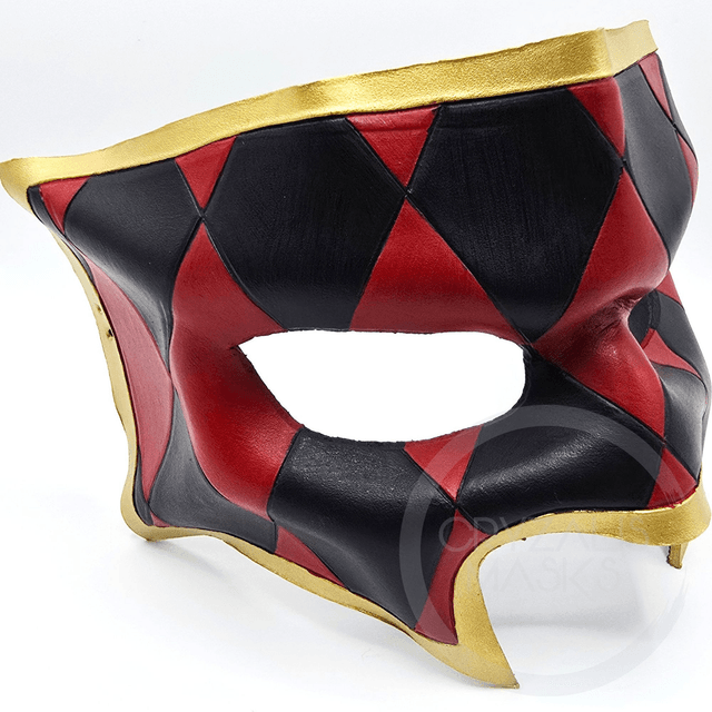 Harlequin Masquerade mask  