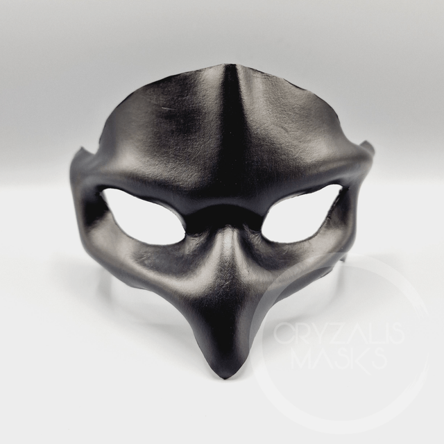 Leather Crow Mask