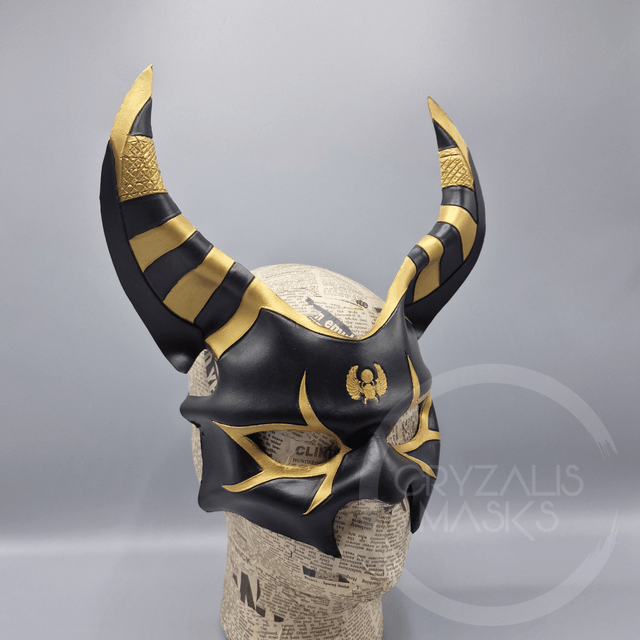 Anubis leather mask 