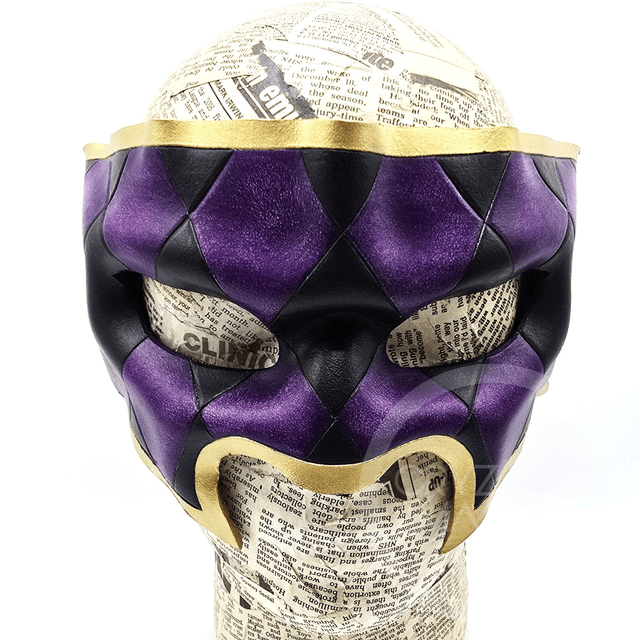 Purple Harlequin Masquerade 