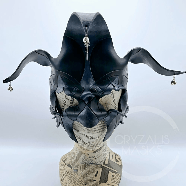 Distressed Harlequin mask  