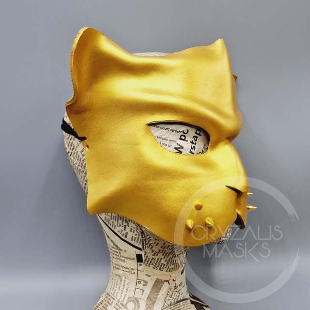 Gold Panther Mask