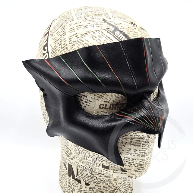 Black Multi coloured UV Mask