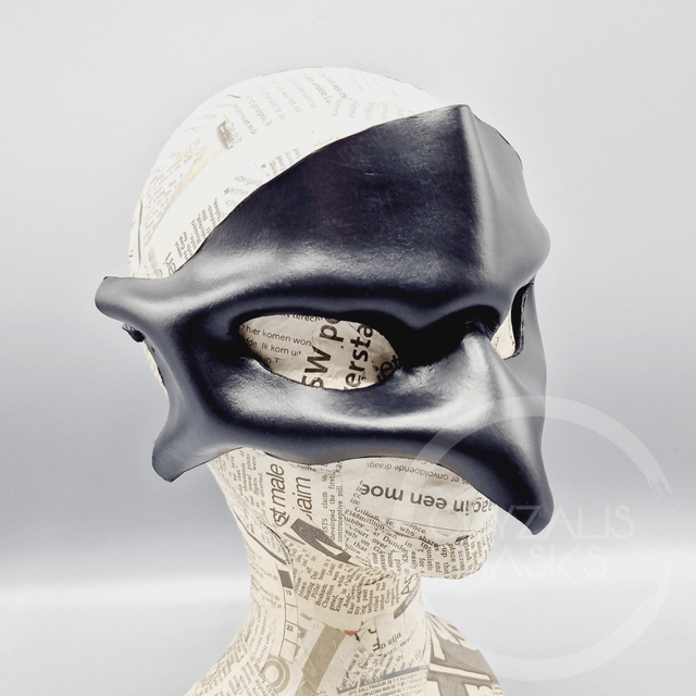 Leather Crow Mask