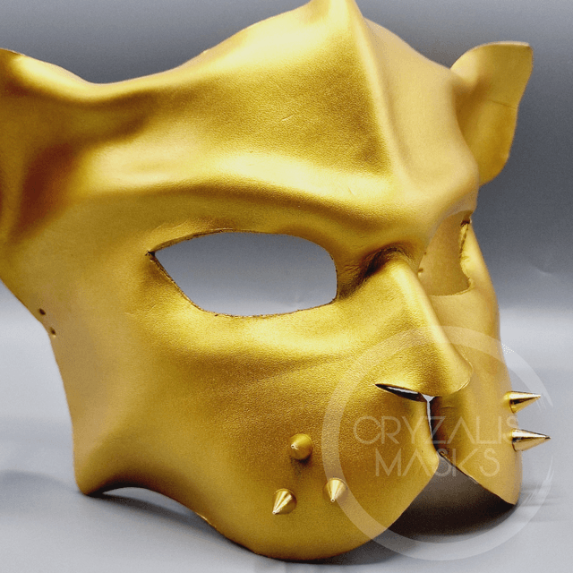 Gold Panther Mask