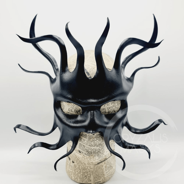 Black Cthulhu mask  