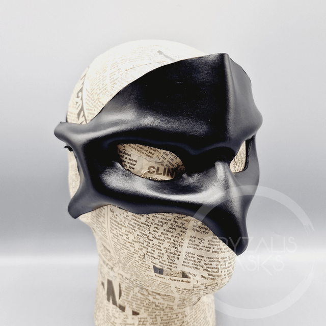 Leather Crow Mask