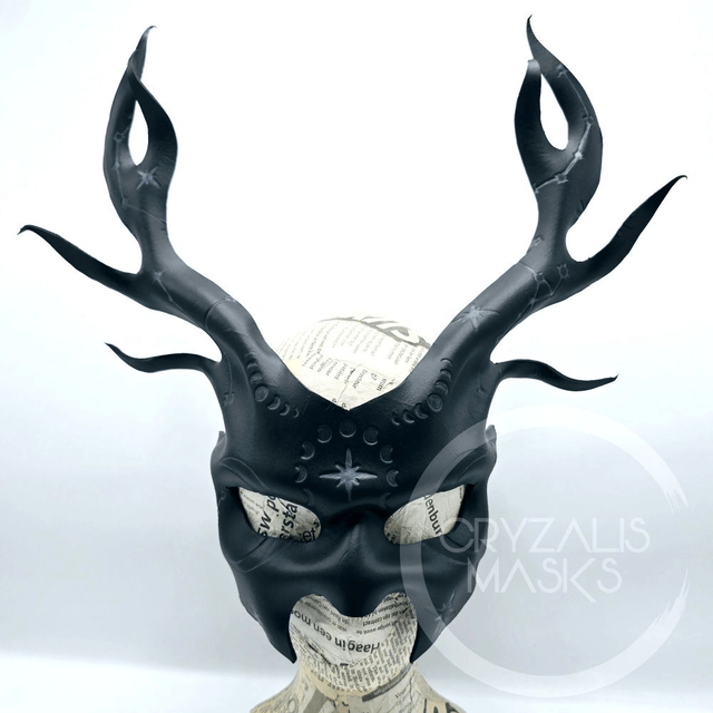 UV Lunar Stag mask  