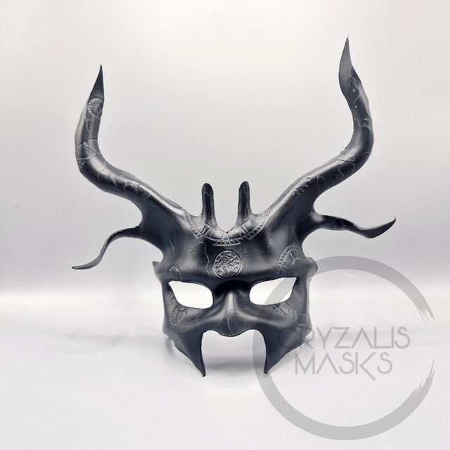 Black Deer mask with UV