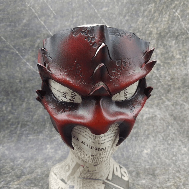 Mythical Red Dragon Mask