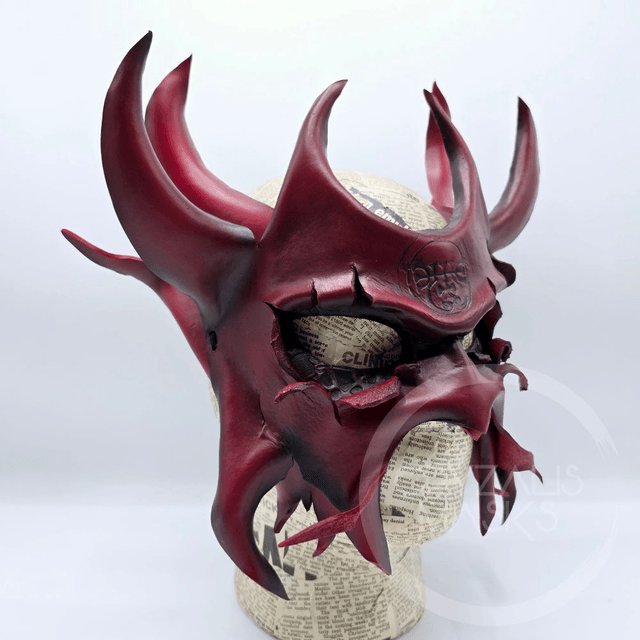 Leather Demon Mask Duke Zepar