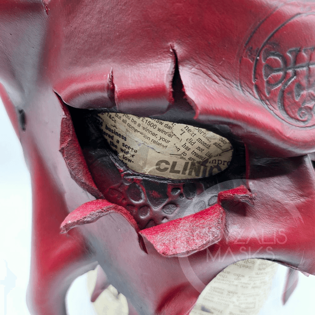Leather Demon Mask Duke Zepar