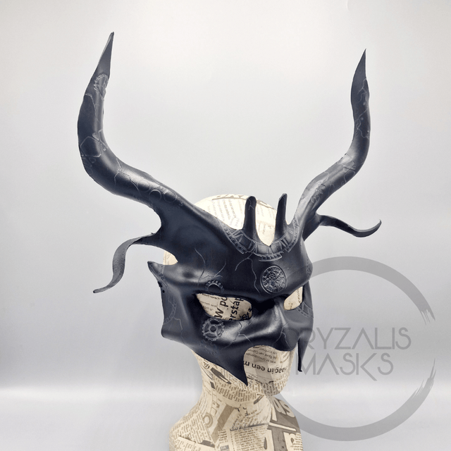 Black Deer mask with UV